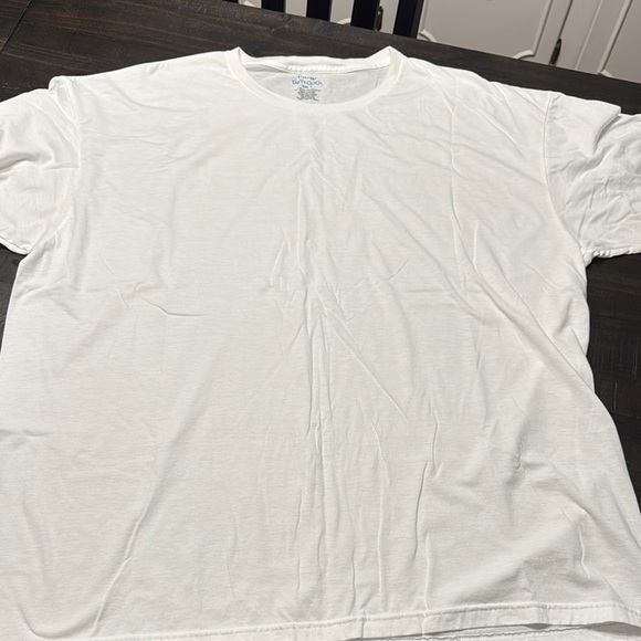 Men’s Stafford White Short Sleeve Tees DRY + COOL 4XL TALL 3 Pack Bundle T-shirt - Picture 2 of 4